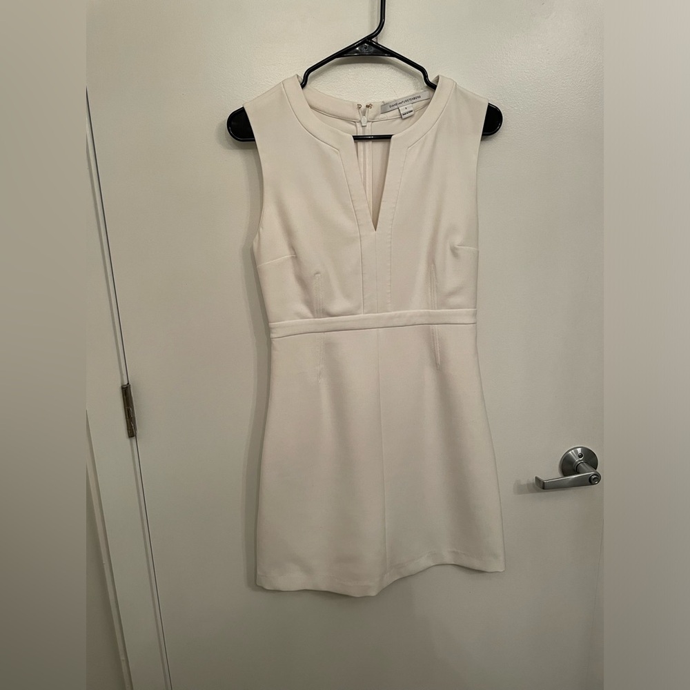 Diane von Furstenberg White Mini Dress